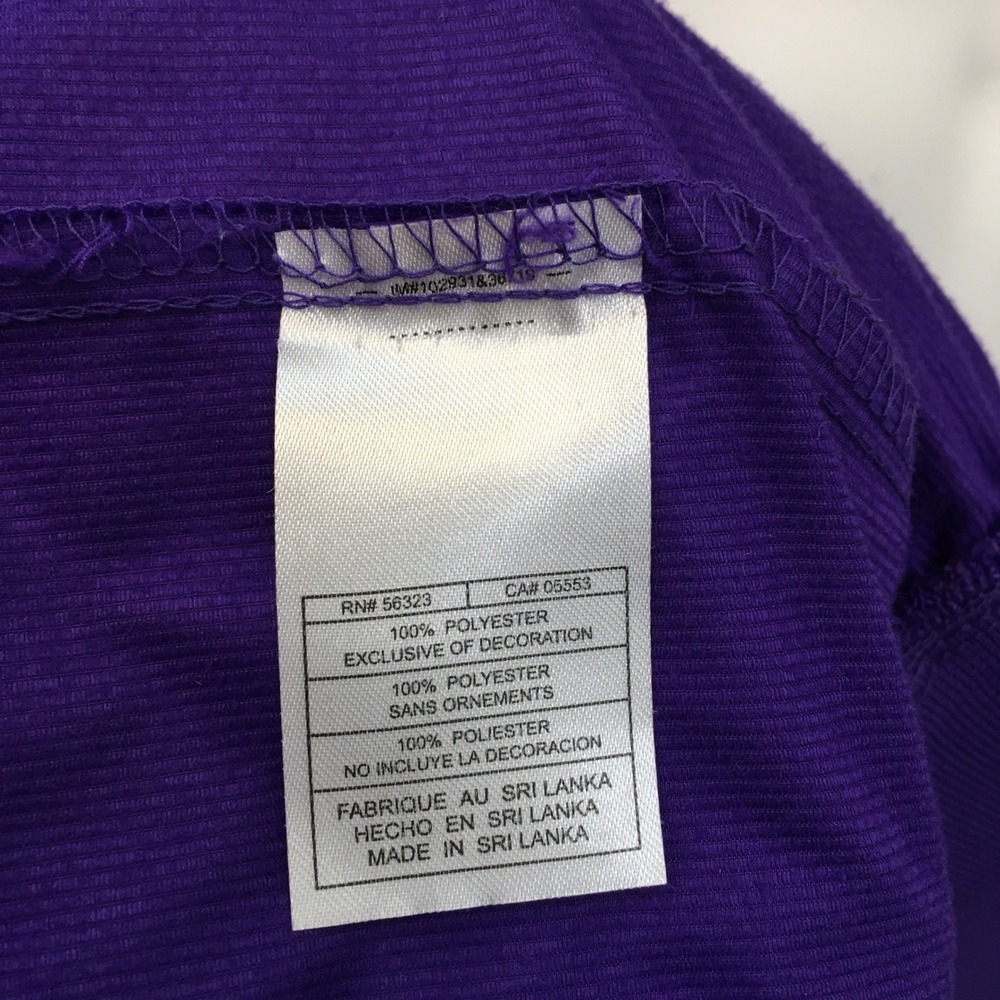 Vintage Nike LSU‎ Tigers Windbreaker Y2K Track Jacket Full Zip NCAA Mens Large - Picture 5 of 8